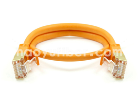CAT6A Shielded SFTP Network Patch Cord 26AWG PVC