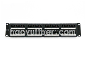 2U 48 Port CAT6 Unshielded UTp Network Patch Panel 110 Cologne Terminals